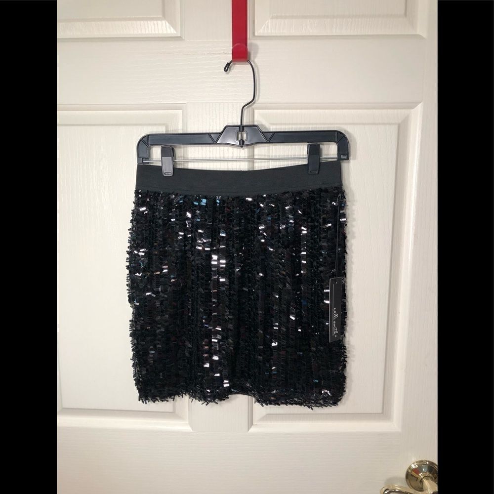 Willi Smith sequin skirt 